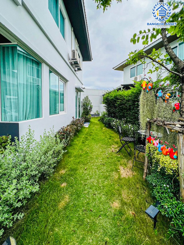 *****บ้านเดี่ยวมือสองนนทบุรี โครงการ ชัยพฤกษ์ เวสต์เกต คุณภาพระดับ L&H เนื้อที่กว้างเกือบ 54 ตร.ว. ฟังก์ชัน 3 ห้องนอน 3 ห้องน้ำ 2 ที่จอดรถ บ้านสภาพใหม่ บนทำเลแห่งการเดินทาง เชื่อมต่อถนนแก้วอินทร์, ถนนกาญจนาภิเษก ใกล้รถไฟฟ้าสายสีม่วง "สถานีตลาดบางใหญ่"