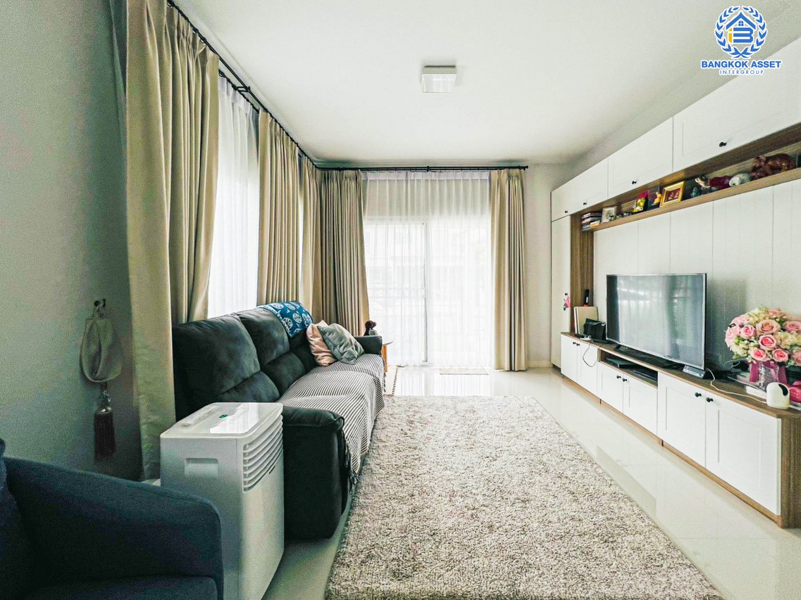 *****บ้านเดี่ยวมือสองนนทบุรี โครงการ ชัยพฤกษ์ เวสต์เกต คุณภาพระดับ L&H เนื้อที่กว้างเกือบ 54 ตร.ว. ฟังก์ชัน 3 ห้องนอน 3 ห้องน้ำ 2 ที่จอดรถ บ้านสภาพใหม่ บนทำเลแห่งการเดินทาง เชื่อมต่อถนนแก้วอินทร์, ถนนกาญจนาภิเษก ใกล้รถไฟฟ้าสายสีม่วง "สถานีตลาดบางใหญ่"