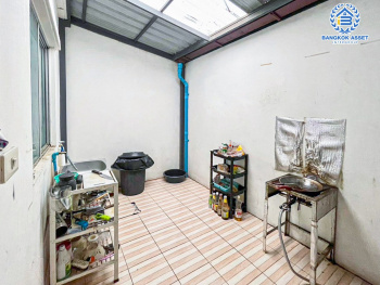 *****ทาวน์เฮ้าส์มือสองปทุมธานี โครงการ พฤกษา116 รังสิต-ธัญบุรี เนื้อที่ 17.4 ตร.ว. ฟังก์ชัน 3 ห้องนอน 2 ห้องน้ำ 1 ที่จอดรถ บ้านสภาพดี บนทำเลเข้าเมืองก็สะดวก หรือออกต่างจังหวัดก็ง่าย เชื่อมต่อถนนธัญบุรี, ถนนรังสิต-นครนายก ใกล้ ม.เทคโนโลยีราชมงคลธัญบุรี และจุดขึ้นมอเตอร์เวย์