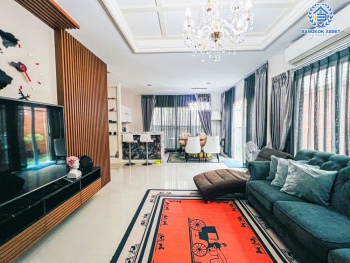 *****บ้านเดี่ยวมือสอง โครงการ บางกอก บูเลอวาร์ด พระราม5-2 หลังมุม เนื้อที่ 55.20 ตร.ว. ฟังก์ชัน 3 ห้องนอน 4 ห้องน้ำ 2 ที่จอดรถ บ้านตกเเต่งใหม่ พร้อม built-in ทั้งหลัง บนทำเลเดินทางสะดวก เชื่อมต่อถนนราชพฤกษ์ ถนนนครอินทร์ ถนนบรมราชชนนี ใกล้รถไฟฟ้าสายสีม่วง "สถานีแยกติวานนท์" จุดขึ้นทางด่วน "งามวงศ์วาน"