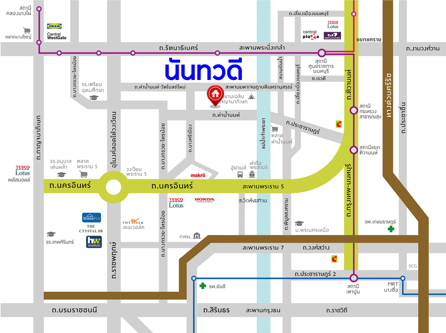 *****บ้านเดี่ยวมือสอง โครงการ นันทวดี บางศรีเมือง เนื้อที่ 77 ตร.ว. ฟังก์ชัน 4 ห้องนอน 4 ห้องน้ำ 2 ที่จอดรถ บ้านหลังใหญ่ สภาพภายในดีเยี่ยม พร้อมเข้าอยู่ บนทำเลแห่งการเดินทาง เชื่อมต่อถนนรัตนาธิเบศร์ ถนนติวานนท์ ถนนนครอินทร์ ใกล้รถไฟฟ้าสายสีม่วง "สถานีพระนั่งเกล้า" จองเลย!