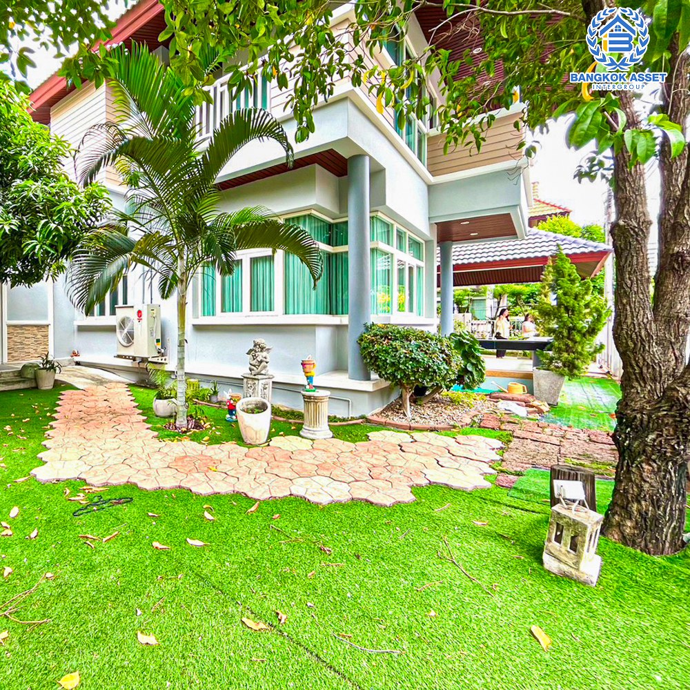 *****บ้านเดี่ยวมือสอง โครงการ นันทวดี บางศรีเมือง เนื้อที่ 77 ตร.ว. ฟังก์ชัน 4 ห้องนอน 4 ห้องน้ำ 2 ที่จอดรถ บ้านหลังใหญ่ สภาพภายในดีเยี่ยม พร้อมเข้าอยู่ บนทำเลแห่งการเดินทาง เชื่อมต่อถนนรัตนาธิเบศร์ ถนนติวานนท์ ถนนนครอินทร์ ใกล้รถไฟฟ้าสายสีม่วง "สถานีพระนั่งเกล้า" จองเลย!