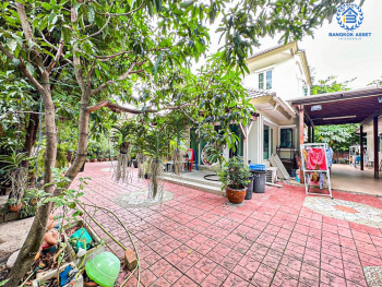 *****บ้านเดี่ยวมือสอง โครงการ ลัดดารมย์ อิลิแกนซ์ พระราม5-2 เนื้อที่ 140.90 ตร.ว. ฟังก์ชัน 5 ห้องนอน 5 ห้องน้ำ 2 ที่จอดรถ บ้านสภาพดีเยี่ยม พร้อมเรือนรับรอง บนทำเลศักยภาพ เชื่อมต่อถนนนครอินทร์ ถนนกาญจนาภิเษก ถนนราชพฤกษ์ ใกล้รถไฟฟ้าสายสีม่วง "สถานีศูนย์ราชการนนทบุรี" และจุดขึ้นทางด่วน "ศรีรัช"