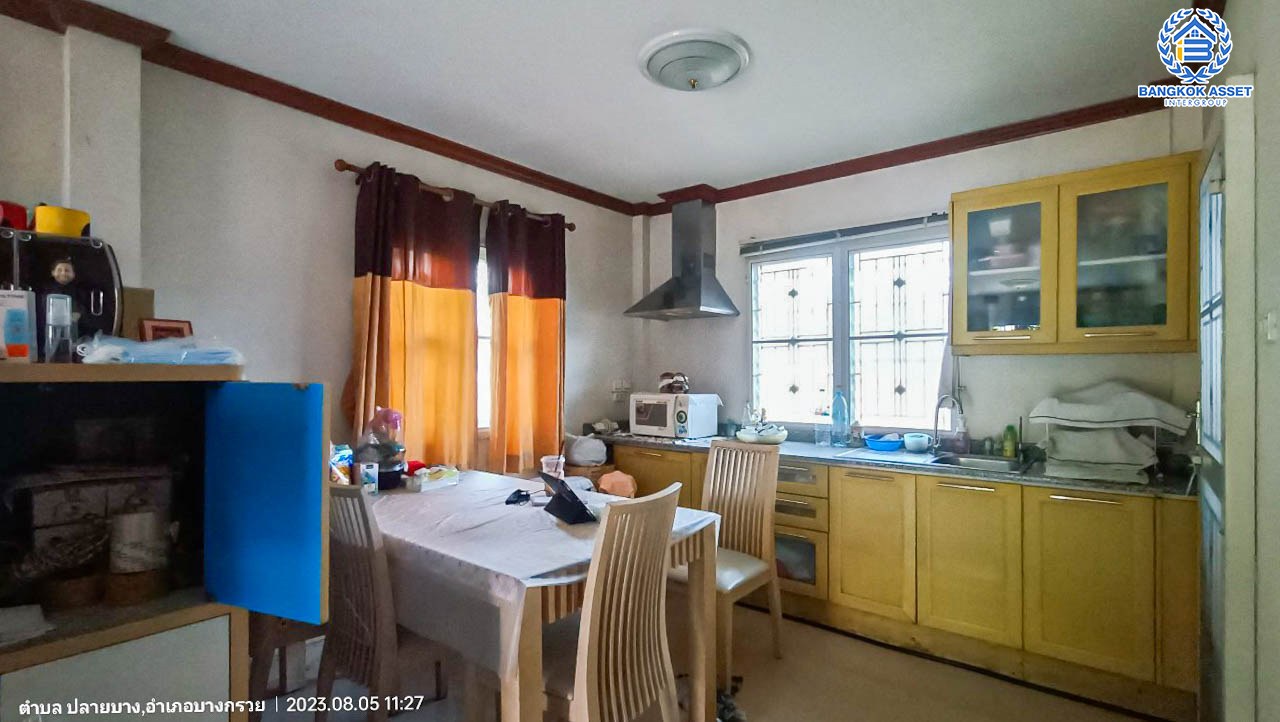 *****บ้านแฝดมือสองนนทบุรี โครงการ ชวนชื่น ปิ่นเกล้า-วงแหวน เนื้อที่กว้างเกือบ 38 ตร.ว. ฟังก์ชัน 3 ห้องนอน 2 ห้องน้ำ 1 ที่จอดรถ บ้านสภาพดี บนทำเลแห่งการเดินทาง เชื่อมต่อถนนกาญจนาภิเษก, ถนนนครอินทร์, ถนนรัตนาธิเบศร์ ใกล้รถไฟฟ้าสายสีม่วง "สถานีตลาดบางใหญ่" จองเลย!