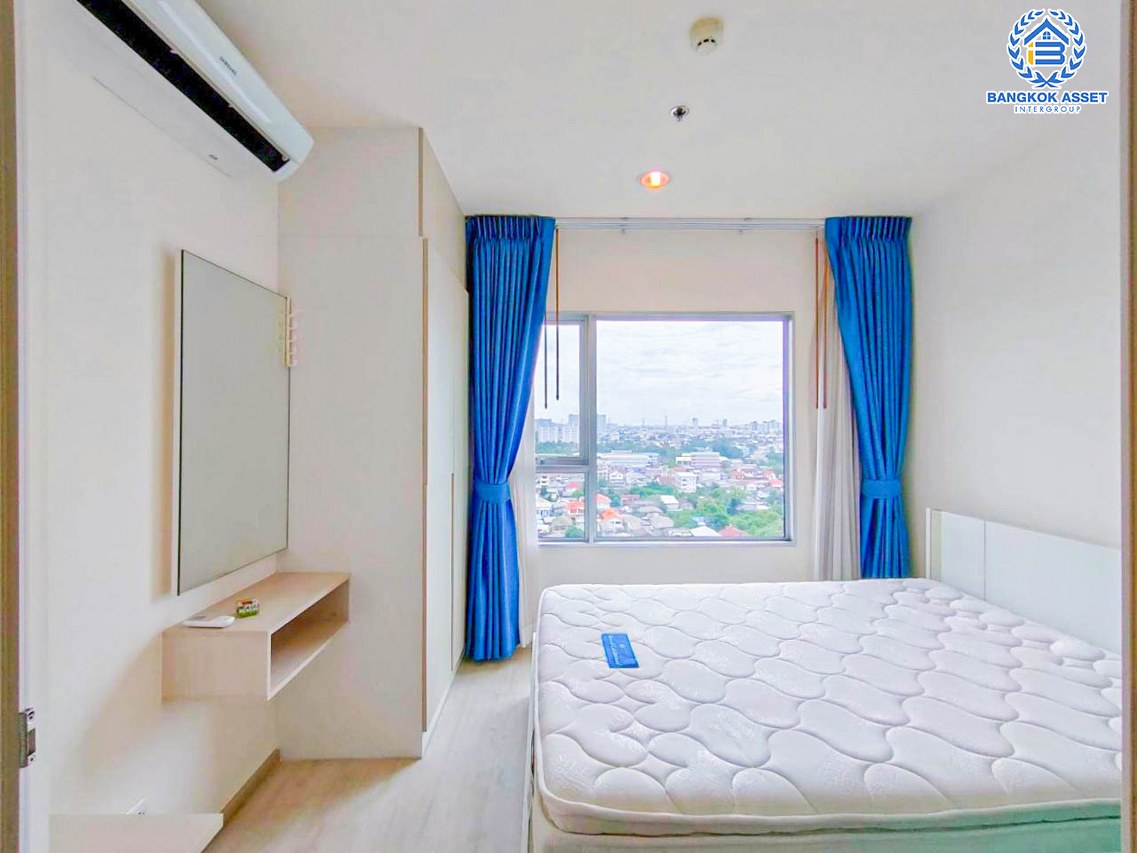 *****คอนโดมิเนียมมือสองกรุงเทพมหานคร โครงการ แอสปาย รัชดา-วงศ์สว่าง เนื้อที่ 26.12 ตร.ม. ฟังก์ชัน 1 ห้องนอน 1 ห้องน้ำ 1 ที่จอดรถ ห้องพร้อมอยู่ แถมฟรี! 1 เครื่องปรับอากาศ 1 เครื่องทำน้ำอุ่น บนทำเลติดรถไฟฟ้าสายสีม่วง "สถานีวงศ์สว่าง" ใกล้จุดขึ้นทางด่วน "ศรีรัช" จองเลย!