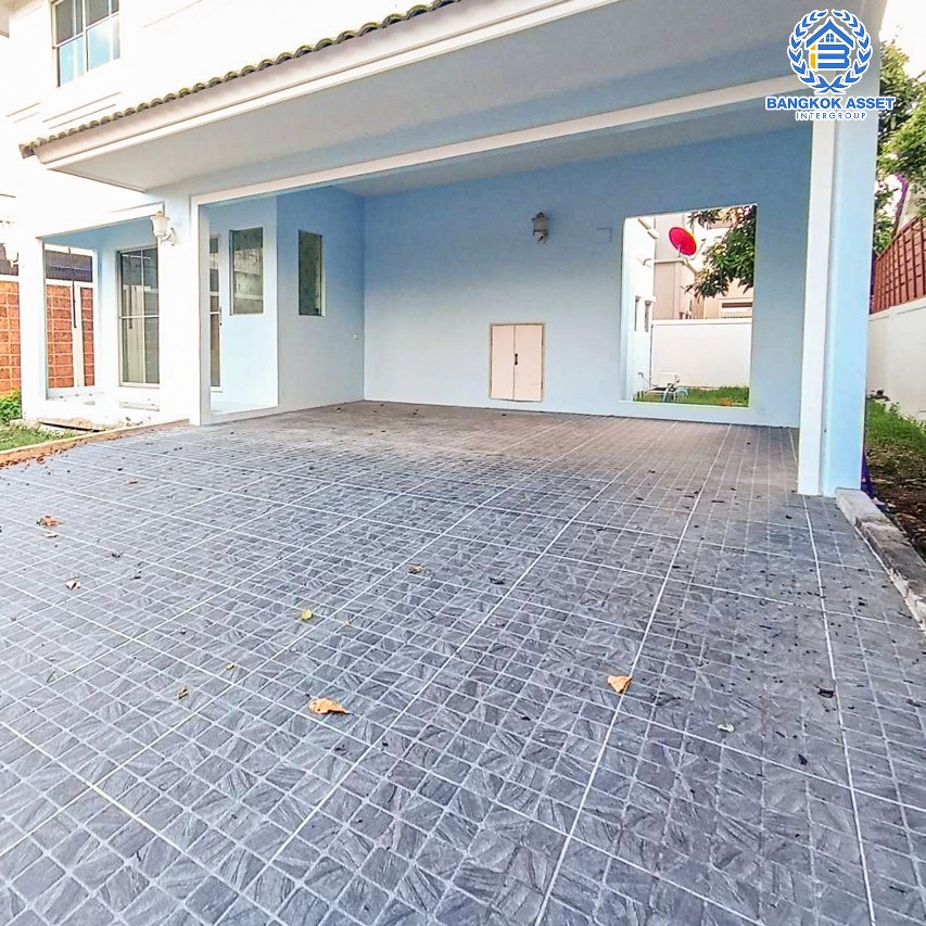 *****บ้านเดี่ยวมือสองนนทบุรี โครงการ พฤกษ์ลดา วงเเหวน หลังมุม! เนื้อที่กว้าง 53 ตร.ว. ฟังก์ชัน 3 ห้องนอน 2 ห้องน้ำ 2 ที่จอดรถ แถมฟรี! 1 เครื่องปรับอากาศ บนทำเลแห่งการเดินทาง เชื่อมต่อถนนกาญจนาภิเษก ใกล้รถไฟฟ้าสายสีม่วง "สถานีคลองบางไผ่" และทางด่วน "ศรีรัช" ราคาคุ้มสุดในโครงการ