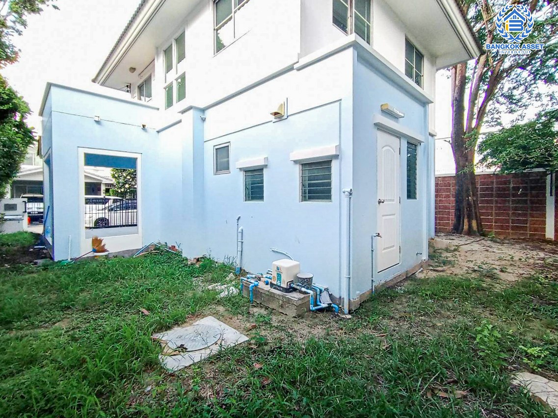 *****บ้านเดี่ยวมือสองนนทบุรี โครงการ พฤกษ์ลดา วงเเหวน หลังมุม! เนื้อที่กว้าง 53 ตร.ว. ฟังก์ชัน 3 ห้องนอน 2 ห้องน้ำ 2 ที่จอดรถ แถมฟรี! 1 เครื่องปรับอากาศ บนทำเลแห่งการเดินทาง เชื่อมต่อถนนกาญจนาภิเษก ใกล้รถไฟฟ้าสายสีม่วง "สถานีคลองบางไผ่" และทางด่วน "ศรีรัช" ราคาคุ้มสุดในโครงการ