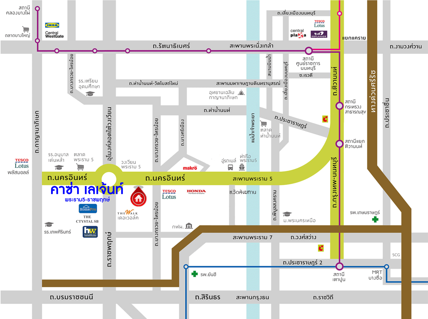 *****บ้านเดี่ยวมือสอง โครงการ คาซ่า เลเจ้นท์ พระราม5-ราชพฤกษ์ เนื้อที่กว้าง 57.40 ตร.ว. ฟังก์ชัน 4 ห้องนอน 3 ห้องน้ำ 2 ที่จอดรถ บ้านหลังใหญ่ พร้อมเข้าอยู่ บนทำเลเดินทางสะดวก เชื่อมต่อถนนนครอินทร์ ถนนบางกรวย-ไทรน้อย ถนนราชพฤกษ์ ใกล้รถไฟฟ้าสายสีม่วง "สถานีแยกติวานนท์" และจุดขึ้นทางด่วน "ศรีรัช"