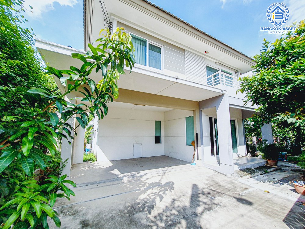 *****บ้านเดี่ยวมือสอง โครงการ ชัยพฤกษ์ รัตนาธิเบศร์-วงแหวน เนื้อที่กว้าง 62.20 ตร.ว. ฟังก์ชัน 3 ห้องนอน 3 ห้องน้ำ 2 ที่จอดรถ คุณภาพจาก L&H สภาพดีมาก พร้อมอยู่ บนทำเลเชื่อมต่อถนนรัตนาธิเบศร์ ถนนบางกรวย-ไทรน้อย ถนนกาญจนาภิเษก ใกล้รถไฟฟ้าสายสีม่วง "สถานีคลองบางไผ่"