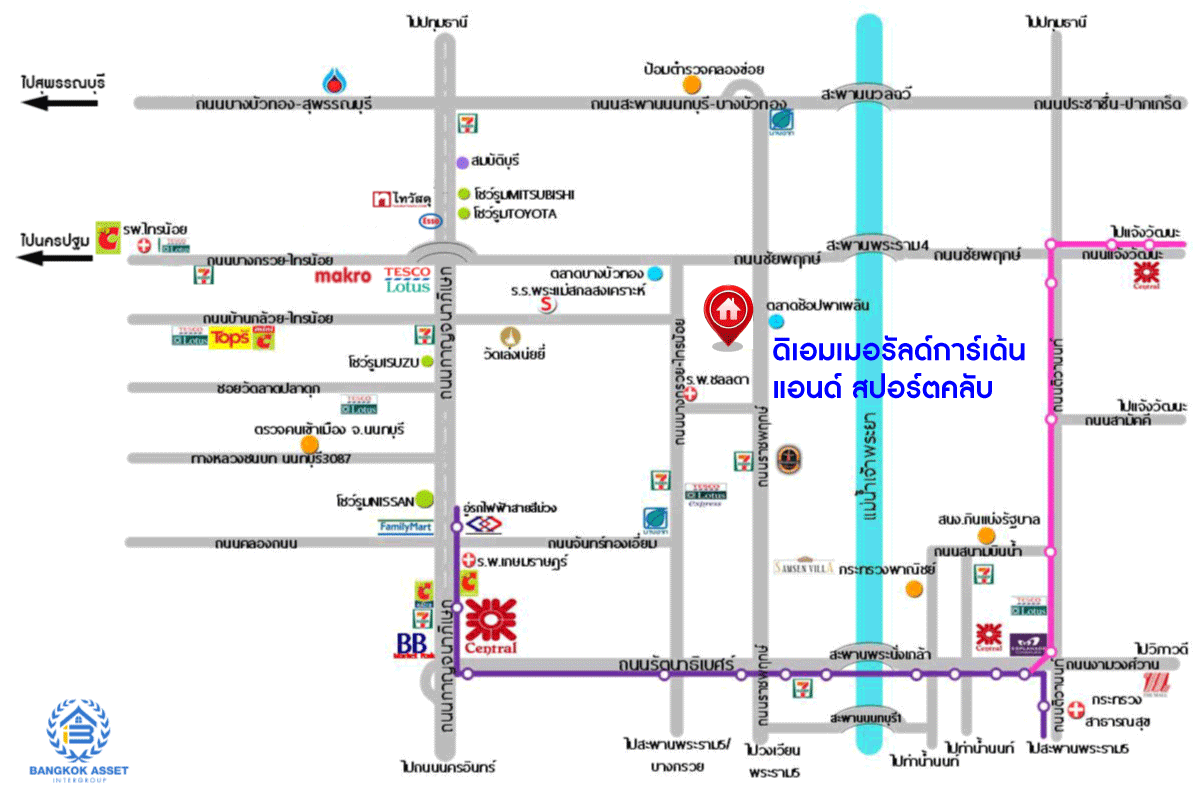 *****บ้านเดี่ยวมือสอง โครงการ ดิเอมเมอรัลด์การ์เด้นท์ แอนด์ สปอร์ตคลับ ราชพฤกษ์ หลังมุม เนื้อที่กว่า 61.70 ตร.ว. ฟังก์ชัน 3 ห้องนอน 2 ห้องน้ำ 1 ที่จอดรถ บรรยากาศเป็นส่วนตัว บนทำเลเชื่อมต่อถนนราชพฤกษ์ ถนนพระราม5 ถนนนครอินทร์ ถนนรัตนาธิเบศร์ ใกล้รถไฟฟ้าสายสีม่วง "สถานีบางรักใหญ่" ใกล้จุดขึ้นทางด่วน "แจ้งวัฒนะ"