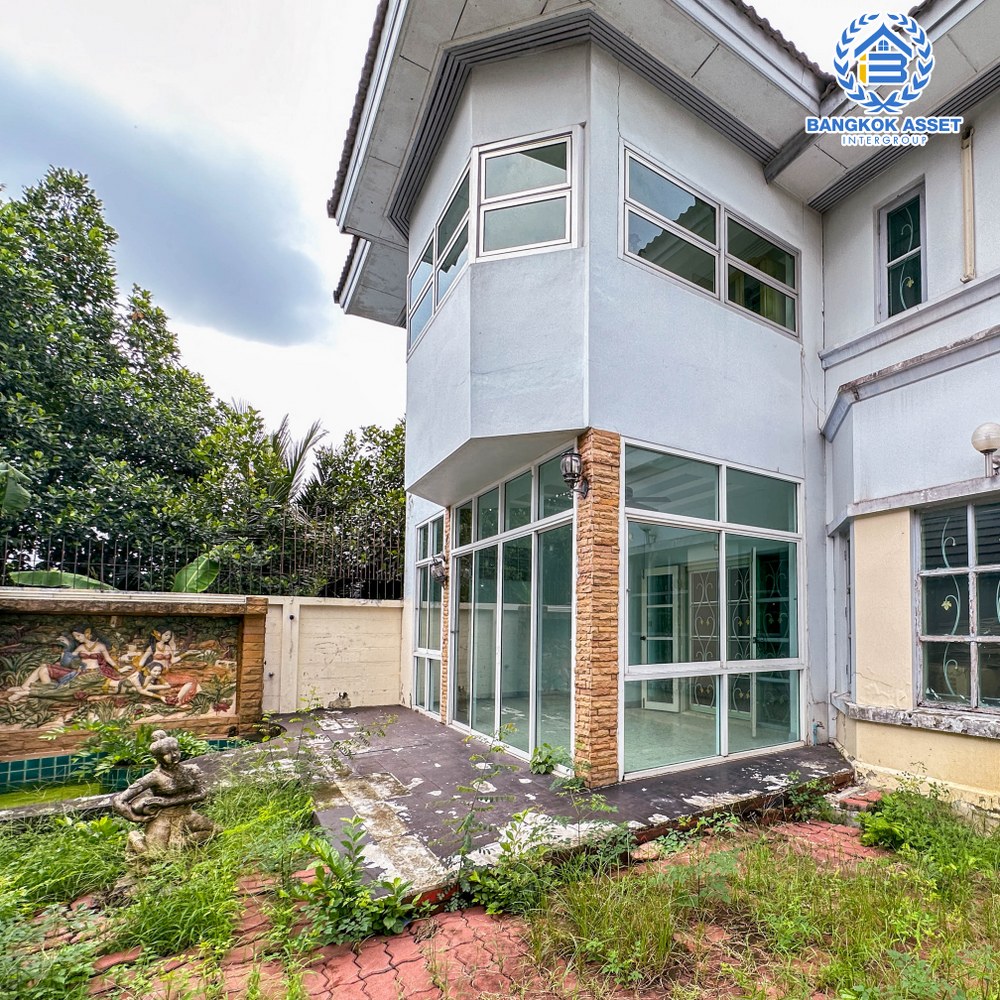 *****บ้านเดี่ยวมือสอง โครงการ นันทวัน กาญจนาภิเษก เนื้อที่ 60.80 ตร.ว. ฟังก์ชัน 3 ห้องนอน 3 ห้องน้ำ 1 ที่จอดรถ บ้านสวย พร้อมอยู่ บนทำเลเดินทางสะดวก เชื่อมต่อถนนรัตนาธิเบศร์ ถนนนครอินทร์ ถนนกาญจนาภิเษก ใกล้รถไฟฟ้าสายสีม่วง "สถานีสามแยกบางใหญ่" และจุดขึ้นทางพิเศษประจิมรัถยา