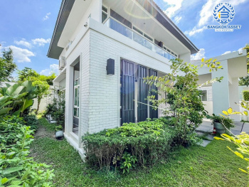 *****บ้านเดี่ยวมือสอง โครงการ มัณฑนา ราชพฤกษ์-สะพานเจษฎาบดินทร์ฯ เนื้อที่มากถึง 73.20 ตร.ว. ฟังก์ชัน 4 ห้องนอน 4 ห้องน้ำ 2 ที่จอดรถ พื้นที่รอบบ้านกว้างขวาง ภายในสภาพดีเยี่ยม บนทำเลติดถนนราชพฤกษ์ เชื่อมต่อถนนถนนพระราม5 ถนนรัตนาธิเบศร์ ใกล้เซ็นทรัลรัตนาธิเบศร์ จุดทางด่วน "ศรีรัช"