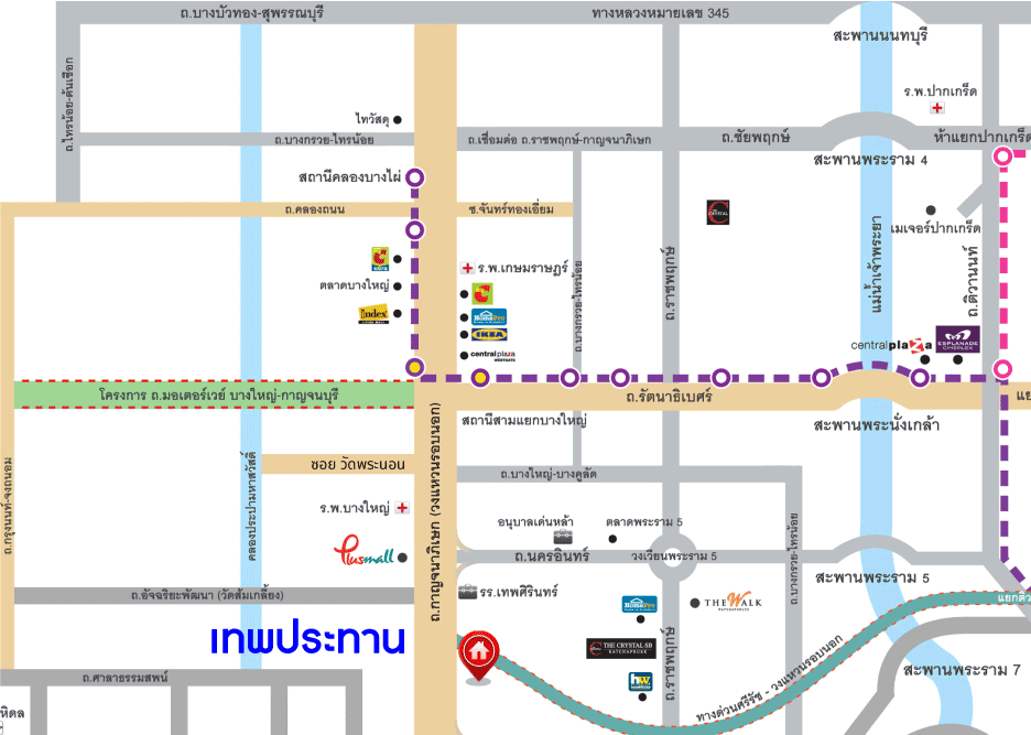 *****ทาวน์เฮ้าส์มือสองนนทบุรี หมู่บ้าน เทพประทาน ปลายบาง เนื้อที่กว้าง 20.6 ตร.ว. ฟังก์ชัน 2 ห้องนอน 2 ห้องน้ำ 2 ที่จอดรถ บ้านรีโนเวทใหม่แล้ว บนทำเลดี เชื่อมต่อถนนกาญจนาภิเษก, ถนนนครอินทร์, ถนนราชพฤกษ์ ใกล้รถไฟฟ้าสายสีม่วง "สถานีตลาดบางใหญ่" และจุดขึ้นทางด่วน "ศรีรัช"