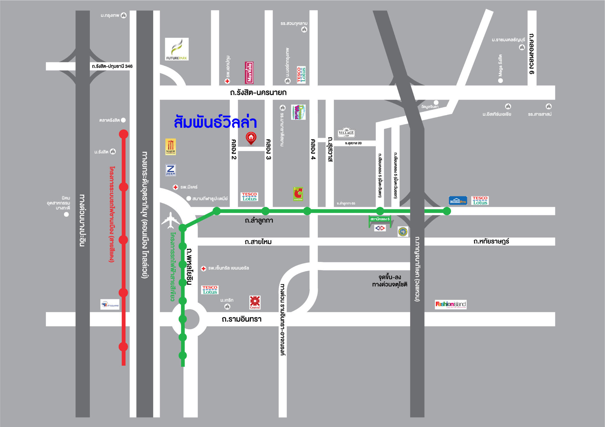 *****ทาวน์เฮ้าส์ 1 ชั้นมือสองปทุมธานี หมู่บ้าน สัมพันธ์วิลล่า ลำลูกกาคลองสาม เนื้อที่ 18 ตร.ว. ฟังก์ชัน 2 ห้องนอน 1 ห้องน้ำ 1 ที่จอดรถ บนทำเลเดินทางสะดวก เพียง 16 นาทีก็ถึงรถไฟฟ้าสายสีเขียว "สถานีคูคต" และใกล้จุดขึ้นทางด่วน "อุตราภิมุข" จองด่วน!