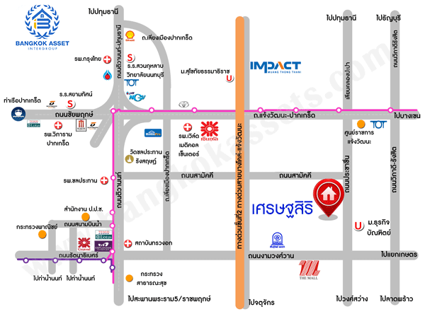 *****บ้านเดี่ยวมือสองนนทบุรี โครงการ เศรษฐสิริ งามวงศ์วาน-ประชาชื่น หลังมุม! เนื้อที่กว้างถึง 62.1 ตร.ว. ฟังก์ชัน 4 ห้องนอน 3 ห้องน้ำ  ที่จอดรถ บ้านสภาพสวย น่าอยู่ บนทำเลดี เชื่อมต่อถนนประชาชื่น, ถนนงามวงศ์วาน ใกล้รจุดขึ้นทางด่วน "งามวงศ์วาน" จองเลย!