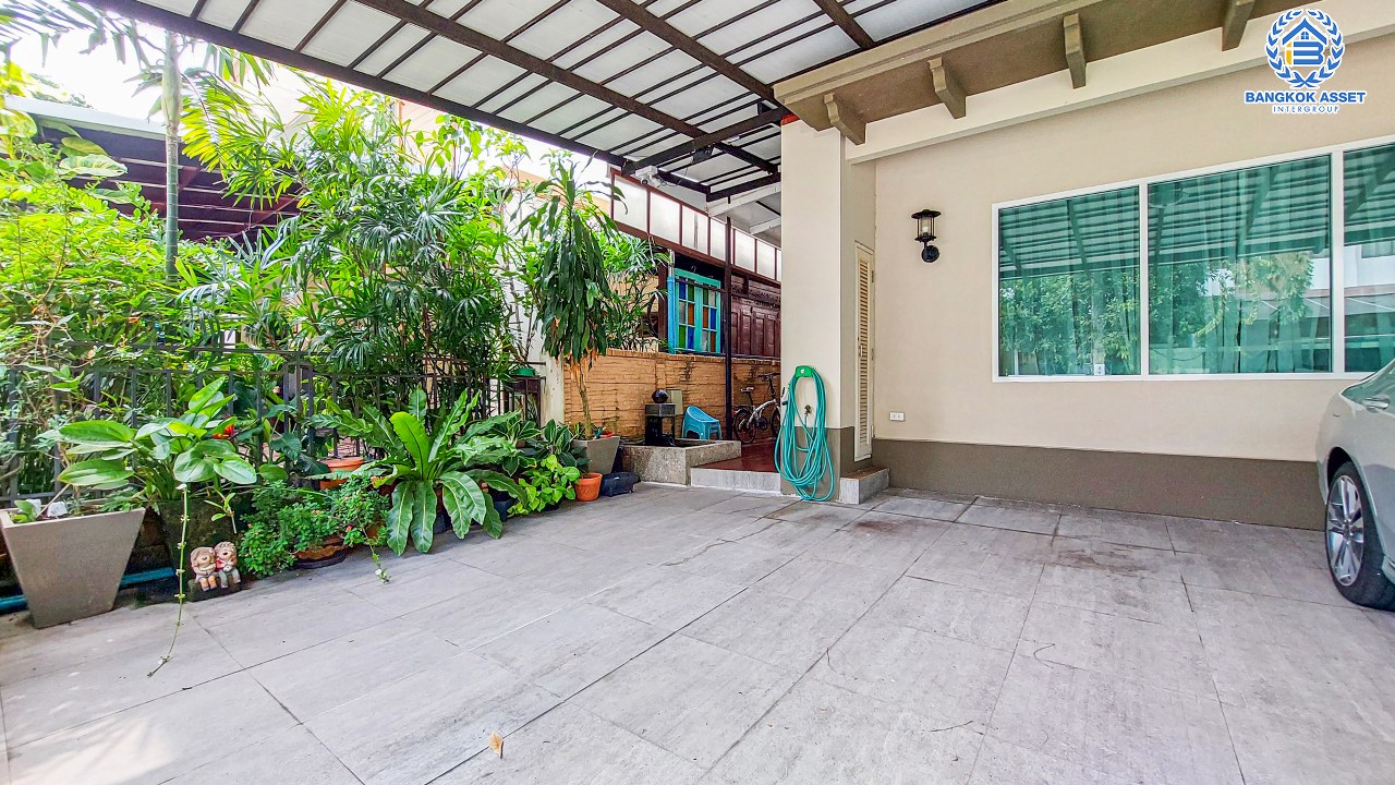 *****บ้านเดี่ยวมือสองนนทบุรี โครงการ เศรษฐสิริ งามวงศ์วาน-ประชาชื่น หลังมุม! เนื้อที่กว้างถึง 62.1 ตร.ว. ฟังก์ชัน 4 ห้องนอน 3 ห้องน้ำ  ที่จอดรถ บ้านสภาพสวย น่าอยู่ บนทำเลดี เชื่อมต่อถนนประชาชื่น, ถนนงามวงศ์วาน ใกล้รจุดขึ้นทางด่วน "งามวงศ์วาน" จองเลย!