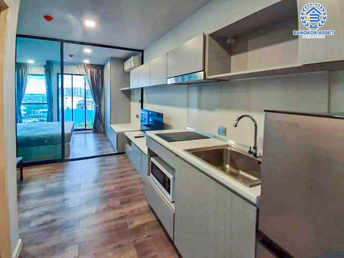 *****คอนโดมิเนียมมือสองกรุงเทพฯ โครงการ โมดิช อินเตอร์เชนจ์ รามอินทรา เนื้อที่ 24.11 ตร.ม. ฟังก์ชัน 1 ห้องนอน 1 ห้องน้ำ คอนโดสภาพสวย บนทำเลเดินทางสะดวก ใกล้ทางด่วน "ดอนเมืองโทลส์เวย์" และรถไฟฟ้า 2 สาย ได้แก่ รถไฟฟ้าสายสีเขียว "สถานีพหลโยธิน59" และรถไฟฟ้าสายสีชมพู "สถานีวัดพระศรีมหาธาตุ"