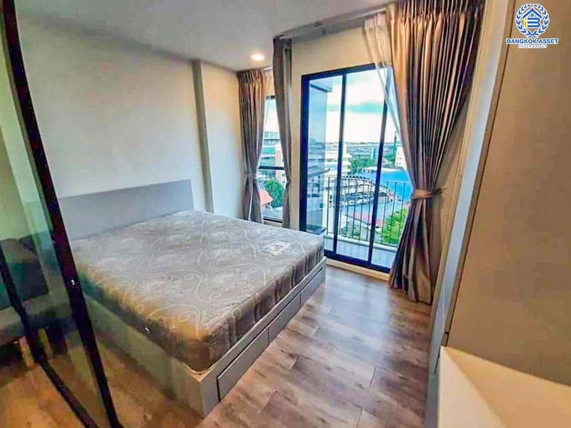 *****คอนโดมิเนียมมือสองกรุงเทพฯ โครงการ โมดิช อินเตอร์เชนจ์ รามอินทรา เนื้อที่ 24.11 ตร.ม. ฟังก์ชัน 1 ห้องนอน 1 ห้องน้ำ คอนโดสภาพสวย บนทำเลเดินทางสะดวก ใกล้ทางด่วน "ดอนเมืองโทลส์เวย์" และรถไฟฟ้า 2 สาย ได้แก่ รถไฟฟ้าสายสีเขียว "สถานีพหลโยธิน59" และรถไฟฟ้าสายสีชมพู "สถานีวัดพระศรีมหาธาตุ"