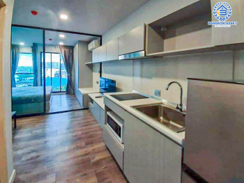 *****คอนโดมิเนียมมือสองกรุงเทพฯ โครงการ โมดิช อินเตอร์เชนจ์ รามอินทรา เนื้อที่ 24.11 ตร.ม. ฟังก์ชัน 1 ห้องนอน 1 ห้องน้ำ คอนโดสภาพสวย บนทำเลเดินทางสะดวก ใกล้ทางด่วน "ดอนเมืองโทลส์เวย์" และรถไฟฟ้า 2 สาย ได้แก่ รถไฟฟ้าสายสีเขียว "สถานีพหลโยธิน59" และรถไฟฟ้าสายสีชมพู "สถานีวัดพระศรีมหาธาตุ"