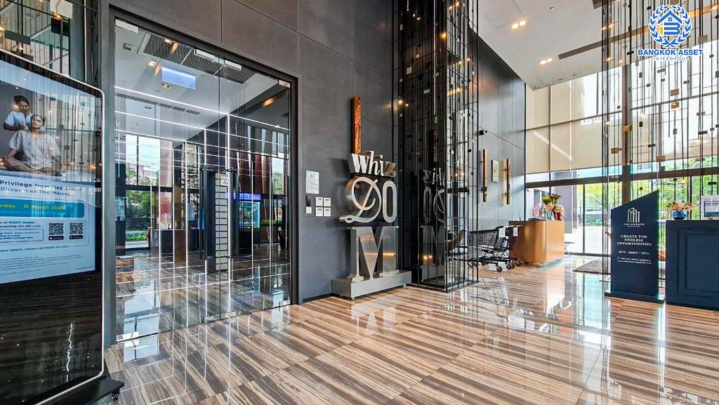 *****คอนโดมิเนียมมือสอง โครงการ วิสซ์ดอม อเวนิว รัชดา-ลาดพร้าว ห้องมุม พื้นที่ใช้สอย 53.50 ตร.ม. ฟังก์ชัน 2 ห้องนอน 2 ห้องน้ำ 1 ที่จอดรถ เฟอร์นิเจอร์ครบ สิ่งอำนวยความสะดวกภายในโครงการครบครัน บนทำเลเดินทางสะดวก เชื่อมต่อถนนลาดพร้าว-รัชดาภิเษก ใกล้รถไฟฟ้าสายสีน้ำเงิน "สถานีลาดพร้าว"