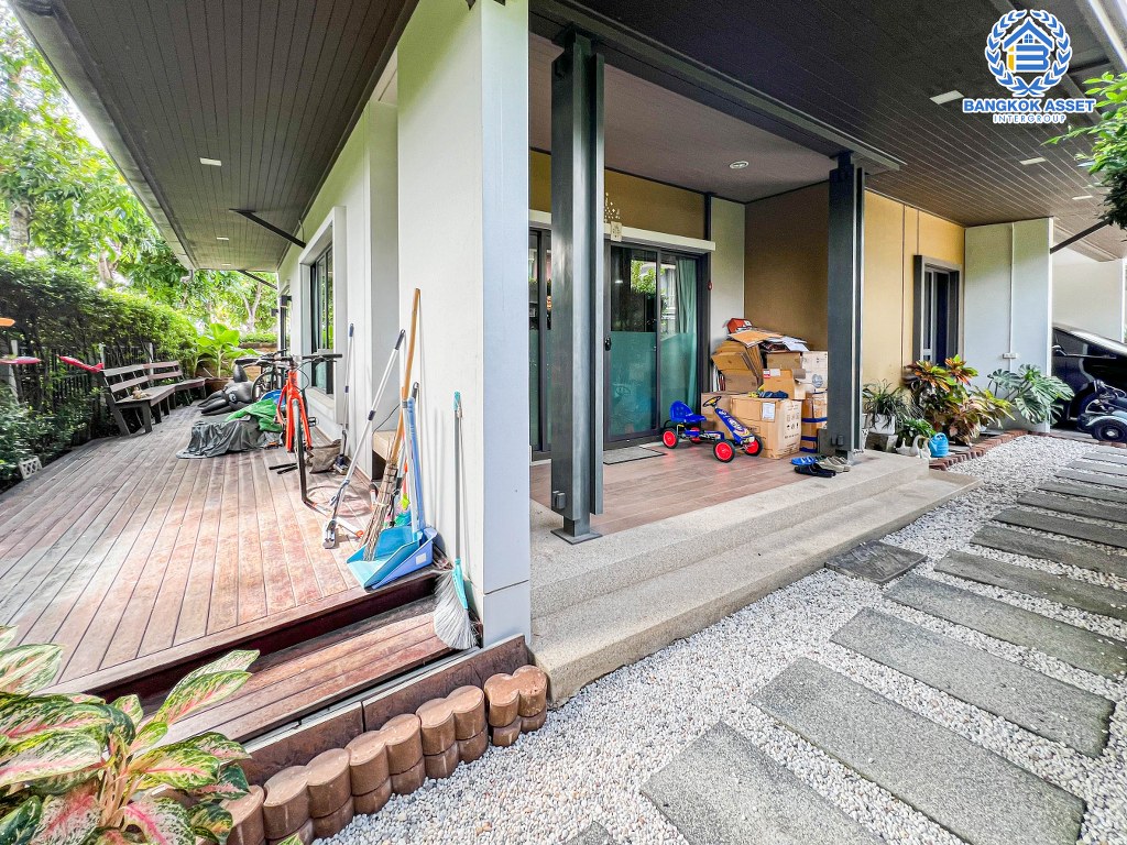 *****บ้านเดี่ยวมือสอง หลังใหญ่ จากแบรนด์ Sansiri โครงการ บุราสิริ ราชพฤกษ์-345 เนื้อที่กว่า 73 ตร.ว. ฟังก์ชัน 4 ห้องนอน 4 ห้องน้ำ 2 ที่จอดรถ สภาพสวยเหมือนใหม่ ทำเลดี เชื่อมต่อทั้งถนนสะพานนนทบุรี-บางบัวทอง, ถนนกาญจนาภิเษก, ถนนราชพฤกษ์ ใกล้เซ็นทรัลเวสต์เกต และอีเกียบางใหญ่