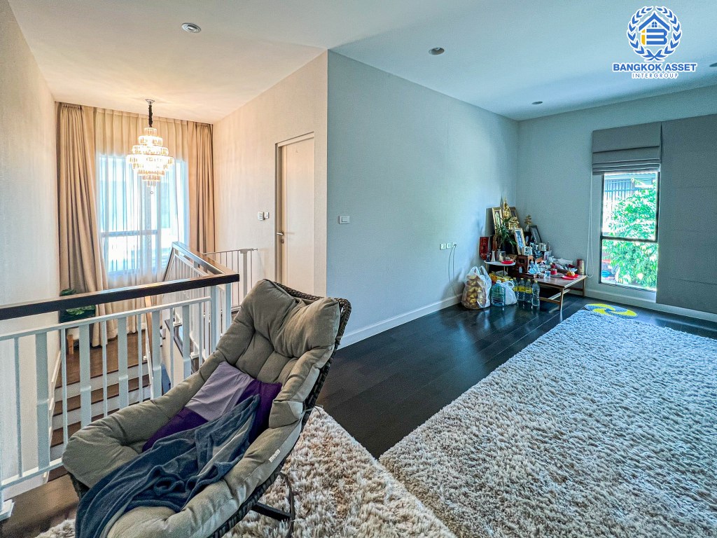 *****บ้านเดี่ยวมือสอง หลังใหญ่ จากแบรนด์ Sansiri โครงการ บุราสิริ ราชพฤกษ์-345 เนื้อที่กว่า 73 ตร.ว. ฟังก์ชัน 4 ห้องนอน 4 ห้องน้ำ 2 ที่จอดรถ สภาพสวยเหมือนใหม่ ทำเลดี เชื่อมต่อทั้งถนนสะพานนนทบุรี-บางบัวทอง, ถนนกาญจนาภิเษก, ถนนราชพฤกษ์ ใกล้เซ็นทรัลเวสต์เกต และอีเกียบางใหญ่