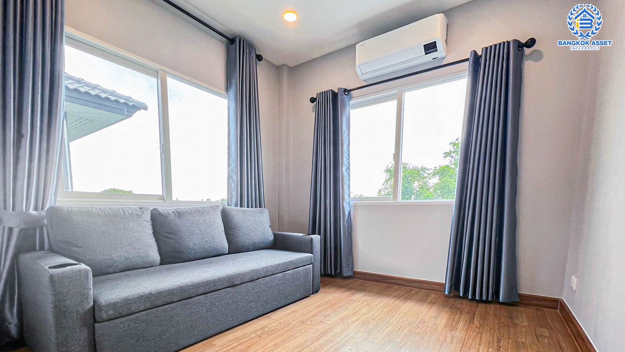 *****บ้านแฝดมือสองปทุมธานี โครงการ เซนโทร ชัยพฤกษ์-345 เนื้อที่กว้าง 38.2 ตร.ว. ฟังก์ชัน 3 ห้องนอน 3 ห้องน้ำ 2 ที่จอดรถ แถมฟรี! 5 เครื่องปรับอากาศ บนทำเลแห่งการเดินทาง เชื่อมต่อถนน 345, ถนนราชพฤกษ์ ใกล้จุดขึ้นทางด่วน "อุดรรักษา" จองเลย!