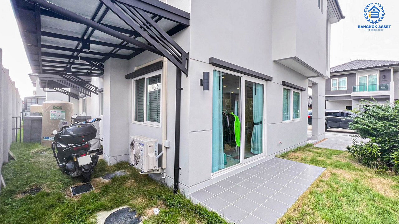 *****บ้านแฝดมือสองปทุมธานี โครงการ เซนโทร ชัยพฤกษ์-345 เนื้อที่กว้าง 38.2 ตร.ว. ฟังก์ชัน 3 ห้องนอน 3 ห้องน้ำ 2 ที่จอดรถ แถมฟรี! 5 เครื่องปรับอากาศ บนทำเลแห่งการเดินทาง เชื่อมต่อถนน 345, ถนนราชพฤกษ์ ใกล้จุดขึ้นทางด่วน "อุดรรักษา" จองเลย!