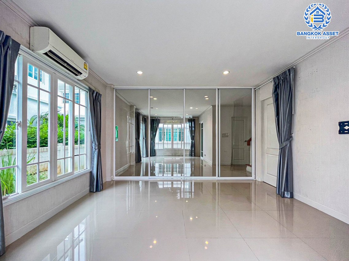 *****บ้านเดี่ยวมือสองปทุมธานี โครงการ ชวนชื่น ไพร์มวิลล์ กรุงเทพ-ปทุมธานี เนื้อที่กว้าง 53.1 ตร.ว. ฟังก์ชัน 4 ห้องนอน 3 ห้องน้ำ 2 ที่จอดรถ บ้านสภาพสวย พร้อมเข้าอยู่ แถมฟรี! 3 เครื่องปรับอากาศ บนทำเลแห่งการเดินทาง เชื่อมต่อถนนสะพานนนทบุรี-บางบัวทอง, ถนนราชพฤกษ์ จองเลย!