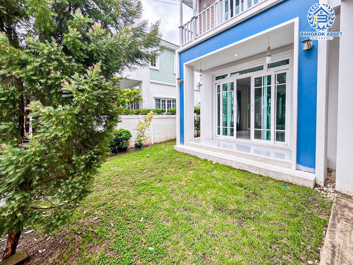 *****บ้านเดี่ยวมือสองปทุมธานี โครงการ ชวนชื่น ไพร์มวิลล์ กรุงเทพ-ปทุมธานี เนื้อที่กว้าง 53.1 ตร.ว. ฟังก์ชัน 4 ห้องนอน 3 ห้องน้ำ 2 ที่จอดรถ บ้านสภาพสวย พร้อมเข้าอยู่ แถมฟรี! 3 เครื่องปรับอากาศ บนทำเลแห่งการเดินทาง เชื่อมต่อถนนสะพานนนทบุรี-บางบัวทอง, ถนนราชพฤกษ์ จองเลย!