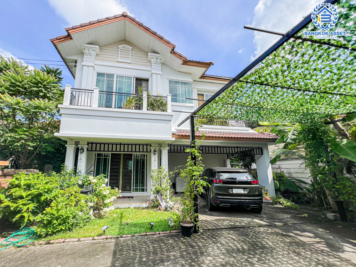 *****บ้านเดี่ยวมือสองนนทบุรี โครงการ ธนาสิริ ปิ่นเกล้า-ราชพฤกษ์ หลังมุม! เนื้อที่กว้างมากถึง 78.5 ตร.ว. ฟังก์ชัน 3 ห้องนอน 3 ห้องน้ำ 3 ที่จอดรถ บ้านสภาพสวย ใหม่มาก มีพื้นที่เยอะ บนทำเลติด ถนนราชพฤกษ์ ใกล้รถไฟฟ้าสายสีม่วง "สถานีบางรักน้อยท่าอิฐ" และจุดขึ้นทางด่วน "กาญจนาภิเษก"