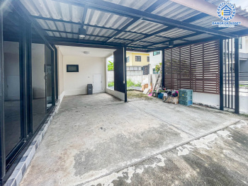 *****บ้านเดี่ยวมือสองปทุมธานี โครงการ เดอะทรัสต์ วิลล์ รังสิต-คลอง4 เนื้อที่กว้าง 53.6 ตร.ว. ฟังก์ชัน 4 ห้องนอน 2 ห้องน้ำ 2 ที่จอดรถ ต่อเติมครบ ลงเข็มอย่างดี บนทำเลเข้าเมือง หรือออกต่างจังหวัดก็สะดวก เชื่อมต่อถนนลำลูกกา, ถนนรังสิต-นครนายก, ถนนพหลโยธิน ใกล้จุดขึ้นทางด่วน "วงแหวนกาญจนาภิเษก"