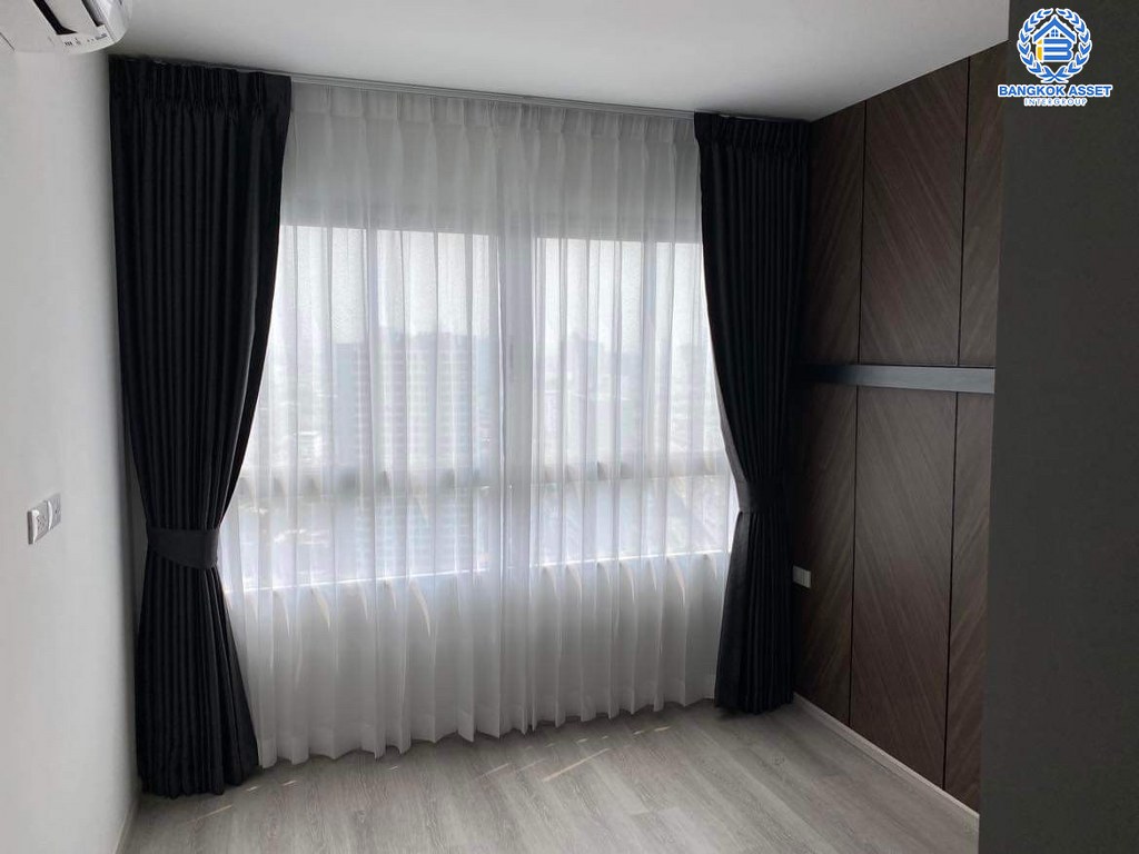 *****คอนโดมิเนียมมือสอง โครงการ เอลลิโอ สาทร-วุฒากาศ หลังมุม พื้นที่ใช้สอย 33.89 ตร.ว. ฟังก์ชัน 1 ห้องนอน 1 ห้องน้ำ 1 ที่จอดรถ แถมฟรี! เครื่องปรับอากาศ บนทำเลเดินทางสะดวก เชื่อมต่อถนนเทอดไท ถนนกรุงธนบุรี ถนนกัลปพฤกษ์ 15 นาทีถึงรถไฟฟ้าสายสีเขียว "สถานีวุฒากาศ" ใกล้จุดขึ้นทางด่วน "ศรีรัช"