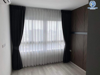 *****คอนโดมิเนียมมือสอง โครงการ เอลลิโอ สาทร-วุฒากาศ หลังมุม พื้นที่ใช้สอย 33.89 ตร.ว. ฟังก์ชัน 1 ห้องนอน 1 ห้องน้ำ 1 ที่จอดรถ แถมฟรี! เครื่องปรับอากาศ บนทำเลเดินทางสะดวก เชื่อมต่อถนนเทอดไท ถนนกรุงธนบุรี ถนนกัลปพฤกษ์ 15 นาทีถึงรถไฟฟ้าสายสีเขียว "สถานีวุฒากาศ" ใกล้จุดขึ้นทางด่วน "ศรีรัช"