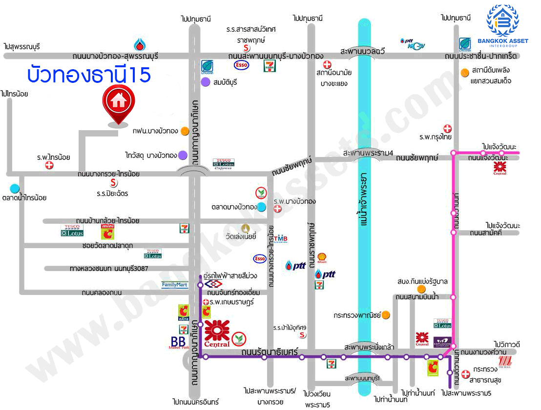 *****อาคารพาณิชย์มือสองนนทบุรี โครงการ บัวทองธานี บางกรวย-ไทรน้อย เนื้อที่กว้าง 42 ตร.ว. ฟังก์ชัน 4 ห้องนอน 4 ห้องน้ำ 2 ที่จอดรถ อาคารสภาพดี บนทำเลแห่งการเดินทาง เชื่อมต่อถนนกาญจนาภิเษก ใกล้รถไฟฟ้าสายสีม่วง "สถานีคลองบางไผ่" จองเลย!