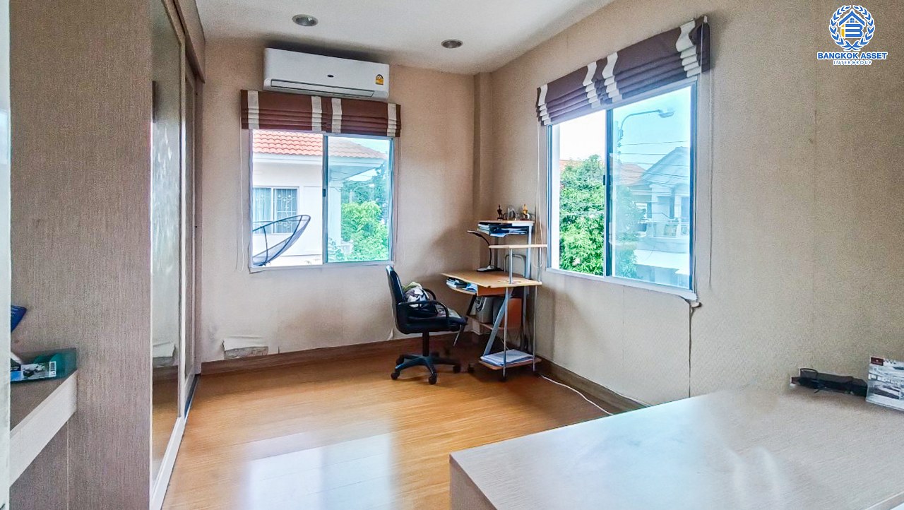 *****บ้านเดี่ยวมือสองนนทบุรี โครงการ เพอร์เฟคเพลส รัตนาธิเบศร์-สถานีไทรม้า เนื้อที่กว้าง 52 ตร.ว. ฟังก์ชัน 3 ห้องนอน 2 ห้องน้ำ 2 ที่จอดรถ ภายในโปร่งโล่งสบาย กับที่สุดแห่งทำเลโซนเมือง ติด ถนนรัตนาธิเบศร์ ใกล้รถไฟฟ้าสายสีม่วง "สถานีไทรม้า" เพียง 400 เมตร!!