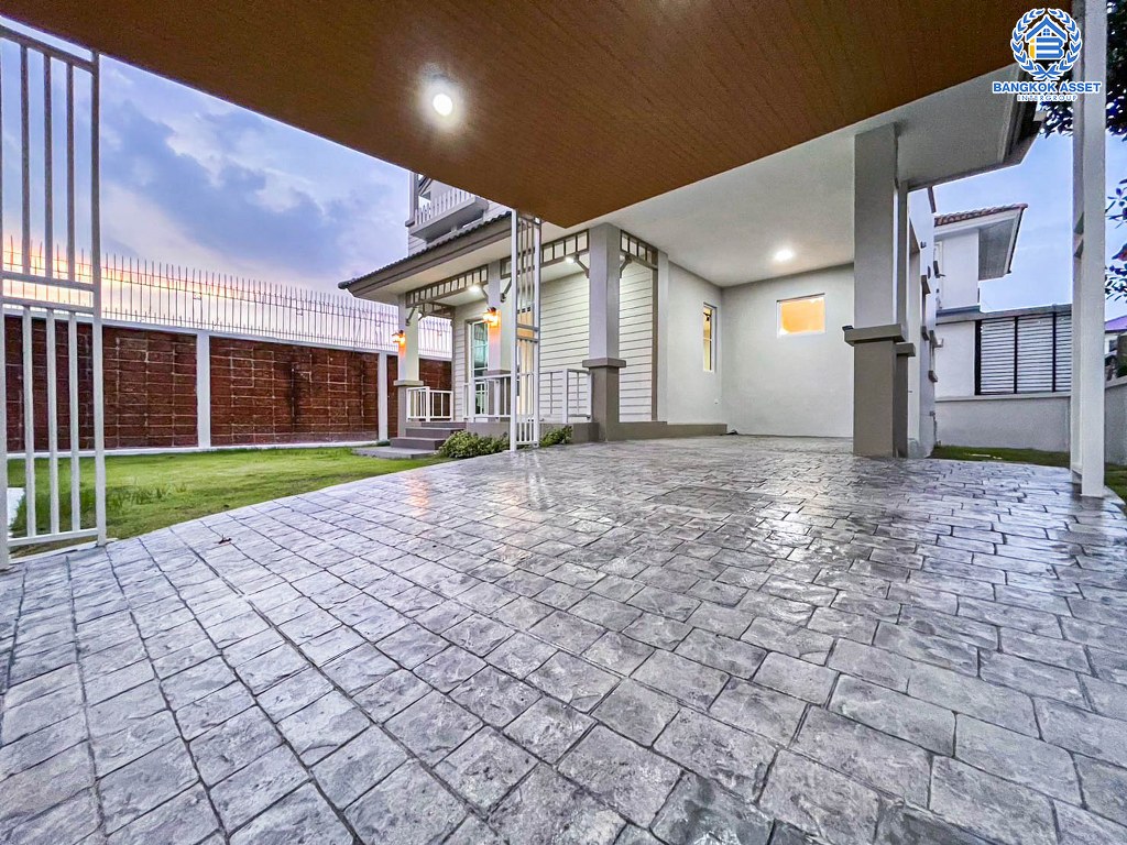 *****บ้านเดี่ยวมือสอง มัณฑนา ปิ่นเกล้า-พระราม5 หลังมุม เนื้อที่ 63 ตร.ว. ฟังก์ชัน 3 ห้องนอน 2 ห้องน้ำ 2 ที่จอดรถ บ้านหลังใหญ่สภาพดีเยี่ยม สิ่งแนวยความสะดวกโครงการครบครัน บนทำเลเดินทางสะดวก เชื่อมต่อถนนพระราม5-นครอินทร์ ถนนสวนผัก ถนนกาญจนาภิเษก ใกล้เดอะวอล์ค ราชพฤกษ์