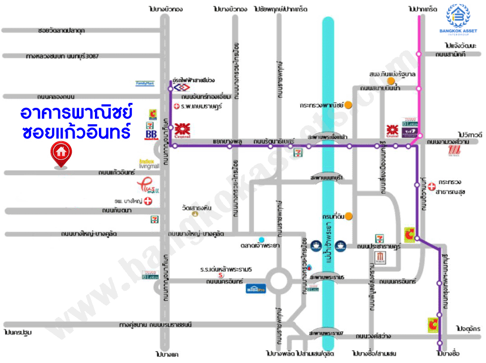*****บ้านมือสอง อาคารพาณิชย์ซอยแก้วอินทร์ แก้วอินทร์ หลังมุม เนื้อที่กว้าง 23.20 ตร.ว. ฟังก์ชัน 3 ห้องนอน 3 ห้องน้ำ 1 ที่จอดรถ อาคาร 3 ชั้น บนทำเลเดินทางสะดวกติดถนนใหญ่ เหมาะกับประกอบธุรกิจ เชื่อมต่อถนนแก้วอินทร์ ถนนกาญจนาภิเษก ถนนรัตนาธิเบศร์ ใกล้รถไฟฟ้าสายสีม่วง "สถานีตลาดบางใหญ่"