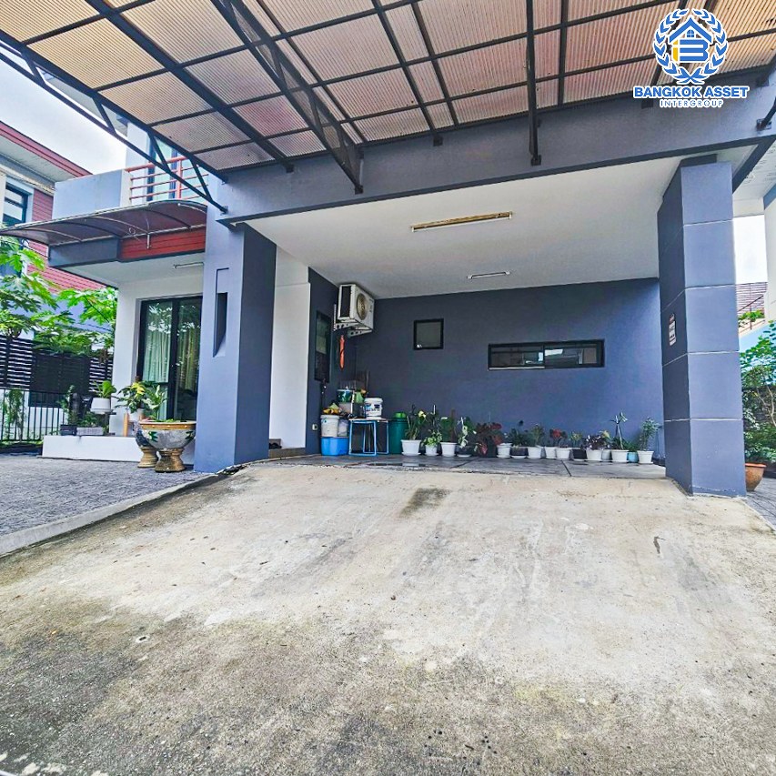 *****บ้านเดี่ยวมือสองกรุงเทพมหานคร โครงการ ปริญสิริ กาญจนาภิเษก เนื้อที่กว้าง 53.1 ตร.ว. ฟังก์ชัน 3 ห้องนอน 3 ห้องน้ำ 2 ที่จอดรถ แถมฟรี! 5 เครื่องปรับอากาศ 1 เครื่องทำน้ำอุ่น บนทำเลแห่งการเดินทาง เชื่อมต่อถนนเอกชัย, ถนนพระราม 2 ใกล้รถไฟฟ้าสายสีน้ำเงิน "สถานีหลักสอง" และทางด่วน "พระราม 2"