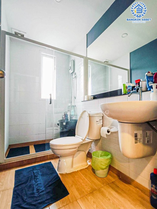 *****ทาวน์เฮ้าส์มือสองนนทบุรี โครงการ คาซ่า วอเตอร์ไซด์ ราชพฤกษ์-พระราม5 เนื้อที่ 16 ตร.ว. ฟังก์ชัน 3 ห้องนอน 2 ห้องน้ำ 1 ที่จอดรถ บ้านสภาพดี น่าอยู่ บนทำเลแห่งการเดินทาง เชื่อมต่อถนนนครอินทร์, ถนนราชพฤกษ์ ใกล้รถไฟฟ้าสายสีม่วง "สถานีแยกติวานนท์"