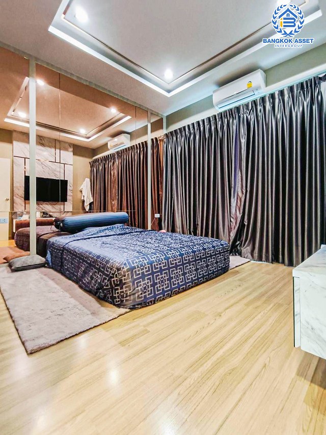 *****ทาวน์เฮ้าส์มือสองนนทบุรี โครงการ คาซ่า วอเตอร์ไซด์ ราชพฤกษ์-พระราม5 เนื้อที่ 16 ตร.ว. ฟังก์ชัน 3 ห้องนอน 2 ห้องน้ำ 1 ที่จอดรถ บ้านสภาพดี น่าอยู่ บนทำเลแห่งการเดินทาง เชื่อมต่อถนนนครอินทร์, ถนนราชพฤกษ์ ใกล้รถไฟฟ้าสายสีม่วง "สถานีแยกติวานนท์"