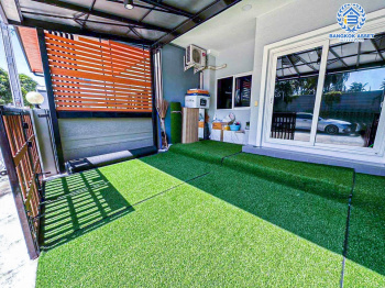 *****ทาวน์เฮ้าส์มือสองนนทบุรี โครงการ คาซ่า วอเตอร์ไซด์ ราชพฤกษ์-พระราม5 เนื้อที่ 16 ตร.ว. ฟังก์ชัน 3 ห้องนอน 2 ห้องน้ำ 1 ที่จอดรถ บ้านสภาพดี น่าอยู่ บนทำเลแห่งการเดินทาง เชื่อมต่อถนนนครอินทร์, ถนนราชพฤกษ์ ใกล้รถไฟฟ้าสายสีม่วง "สถานีแยกติวานนท์"