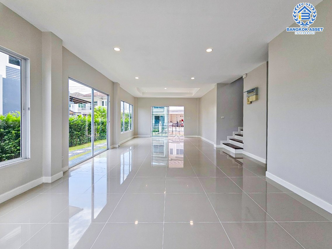 *****บ้านเดี่ยวมือสองกรุงเทพมหานคร โครงการ เดอะแกรนด์ วงแหวน-ประชาอุทิศ เนื้อที่กว้าง 65.30 ตร.ว. ฟังก์ชัน 3 ห้องนอน 3 ห้องน้ำ 2 ที่จอดรถ บ้านสวย พร้อมเข้าอยู่ บนทำเลแห่งการเดินทาง เชื่อมต่อ ถนนประชาอุทิศ, ถนนบางขุนเทียน, ถนนพระราม 2 ใกล้จุดขึ้นทางด่วน "พระราม2"