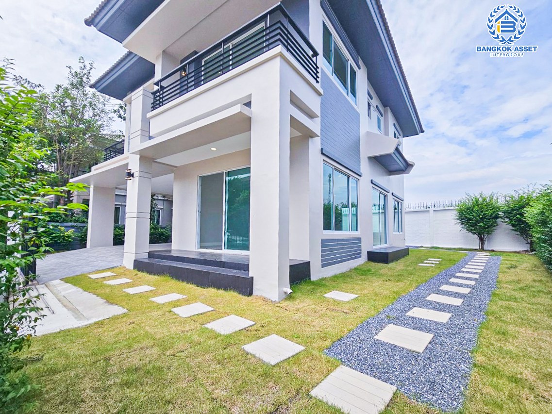 *****บ้านเดี่ยวมือสองกรุงเทพมหานคร โครงการ เดอะแกรนด์ วงแหวน-ประชาอุทิศ เนื้อที่กว้าง 65.30 ตร.ว. ฟังก์ชัน 3 ห้องนอน 3 ห้องน้ำ 2 ที่จอดรถ บ้านสวย พร้อมเข้าอยู่ บนทำเลแห่งการเดินทาง เชื่อมต่อ ถนนประชาอุทิศ, ถนนบางขุนเทียน, ถนนพระราม 2 ใกล้จุดขึ้นทางด่วน "พระราม2"