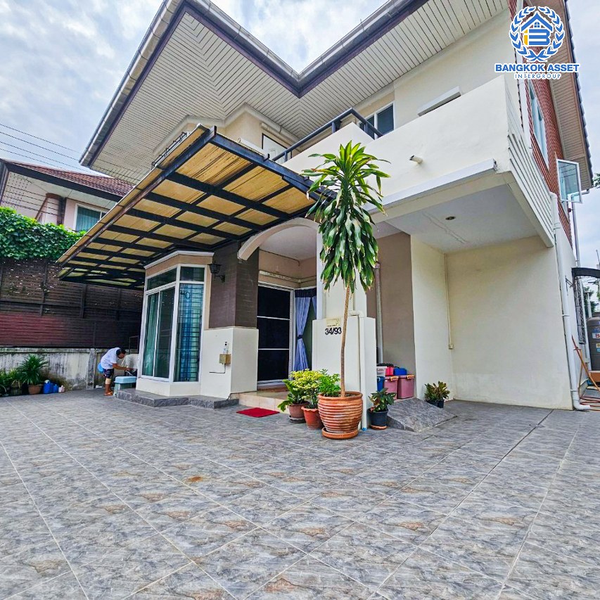 *****บ้านเดี่ยวมือสองนนทบุรี โครงการ ชิชากร กาญจนาภิเษก หลังมุม! เนื้อที่ 44.6 ตร.ว. ฟังก์ชัน 2 ห้องนอน 3 ห้องน้ำ 2 ที่จอดรถ แถมฟรี! 2 เครื่องปรับอากาศ 2 เครื่องทำน้ำอุ่น บนทำเลเยี่ยม เชื่อมต่อ ถนนรัตนาธิเบศร์, ถนนราชพฤกษ์ ใกล้รถไฟฟ้าสายสีม่วง "สถานีตลาดบางใหญ่" และทางด่วน "ศรีรัช"