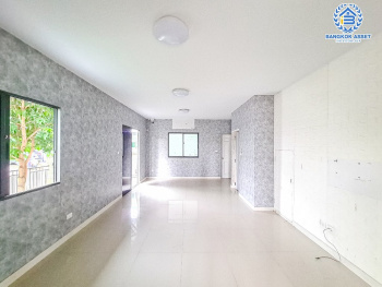 *****ทาวน์เฮ้าส์มือสอง โครงการ โมดิวิลล่า ปิ่นเกล้า-วงแหวน หลังมุม เนื้อที่กว้าง 33.90 ตร.ว. ฟังก์ชัน 3 ห้องนอน 2 ห้องน้ำ 2 ที่จอดรถ บ้านเหมือนใหม่ ได้เนื้อที่ข้างบ้านกว้าง โครงการตั้งบนทำเลดี เชื่อมต่อถนนกาญจนาภิเษก ถนนนครอินทร์ ถนนปิ่นเกล้า-นครชัยศรี ใกล้เซ็นทรัล ปิ่นเกล้า และจุดขึ้นทางด่วน "ศรีรัช"