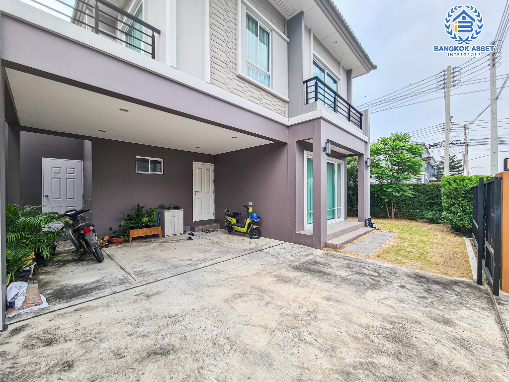 *****บ้านแฝดมือสอง โครงการ เดอะ แพลนท์ พหลโยธิน-รังสิต หลังมุม เนื้อที่กว้าง 44.10 ตร.ว. ฟังก์ชัน 3 ห้องนอน 2 ห้องน้ำ 2 ที่จอดรถ ข้างบ้านมีพื้นที่กว้าง ต่อเติมครัวพร้อมใช้งาน โครงการบนทำเลดี เชื่อมต่อถนนคลองหลวง ถนนรังสิต-รังสิต ถนนพหลโยธิน ใกล้ฟิวเจอร์พาร์ครังสิต