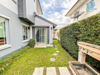 *****บ้านเดี่ยวมือสองนครปฐม โครงการ นันทวัน อุทยาน-อักษะ คุณภาพระดับ L&H เนื้อที่กว้างขวางถึง 68.6 ตร.ว. ฟังก์ชัน 4 ห้องนอน 3 ห้องน้ำ 2 ที่จอดรถ บ้านตกแต่งพร้อมอยู่ บนทำเลดี เชื่อมต่อถนนอุทยาน, ถนนบรมราชชนนี, ถนนพุทธมณฑลสาย 4 และสาย 3 ในราคาดี!