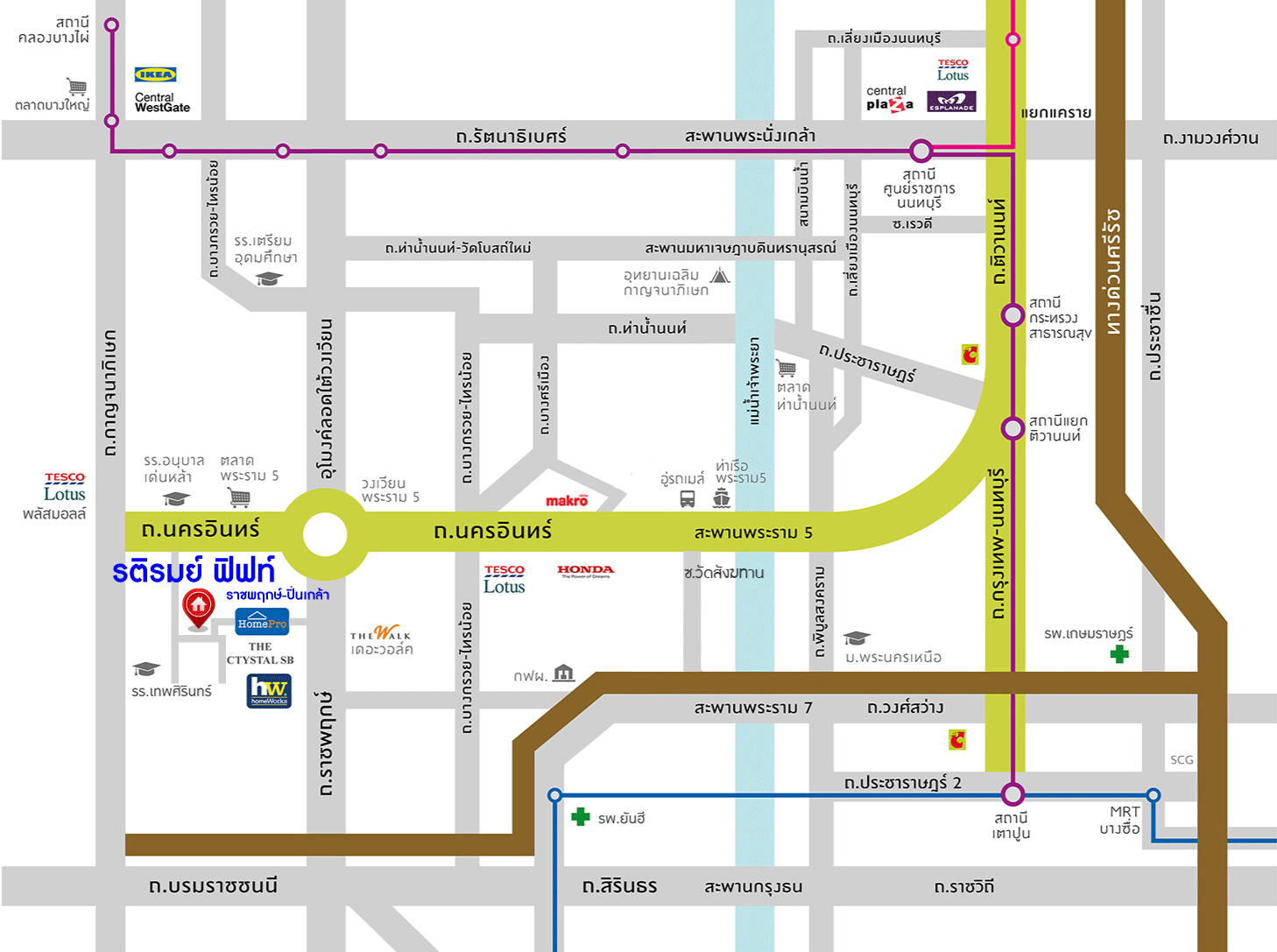 *****บ้านแฝดมือสอง โครงการ รติรมย์ ฟิฟท์ ราชพฤกษ์-ปิ่นเกล้า เนื้อที่ 45.50 ตร.ว. ฟังก์ชัน 3 ห้องนอน 2 ห้องน้ำ 2 ที่จอดรถ บรรยากาศเป็นส่วนตัว บนทำเลยอดนิยม เชื่อมต่อถนนสวนผัก, ถนนราชพฤกษ์, ถนนบางกรวย-ไทรน้อย ใกล้เซ็นทรัลเวสต์วิลล์ และจุดขึ้นทางด่วน "ศรีรัช"