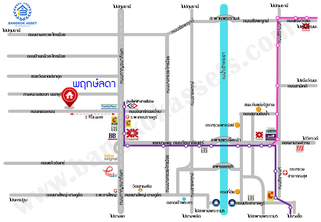 *****บ้านเดี่ยวมือสองนนทบุรี โครงการ พฤกษ์ลดา บางใหญ่2 หลังมุม! เนื้อที่กว้างขวางถึง 74.7 ตร.ว. ฟังก์ชัน 3 ห้องนอน 2 ห้องน้ำ 4 ที่จอดรถ บ้านสภาพใหม่ไม่ค่อยได้พักอาศัย บนทำเลแห่งการเดินทาง เชื่อมต่อถนนกาญจนาภิเษก, ซอยคลองถนน, ซอยแก้วอินทร์ ใกล้รถไฟฟ้าสายสีม่วง "สถานีคลองบางไผ่" และทางด่วน "กาญจนาภิเษก"...